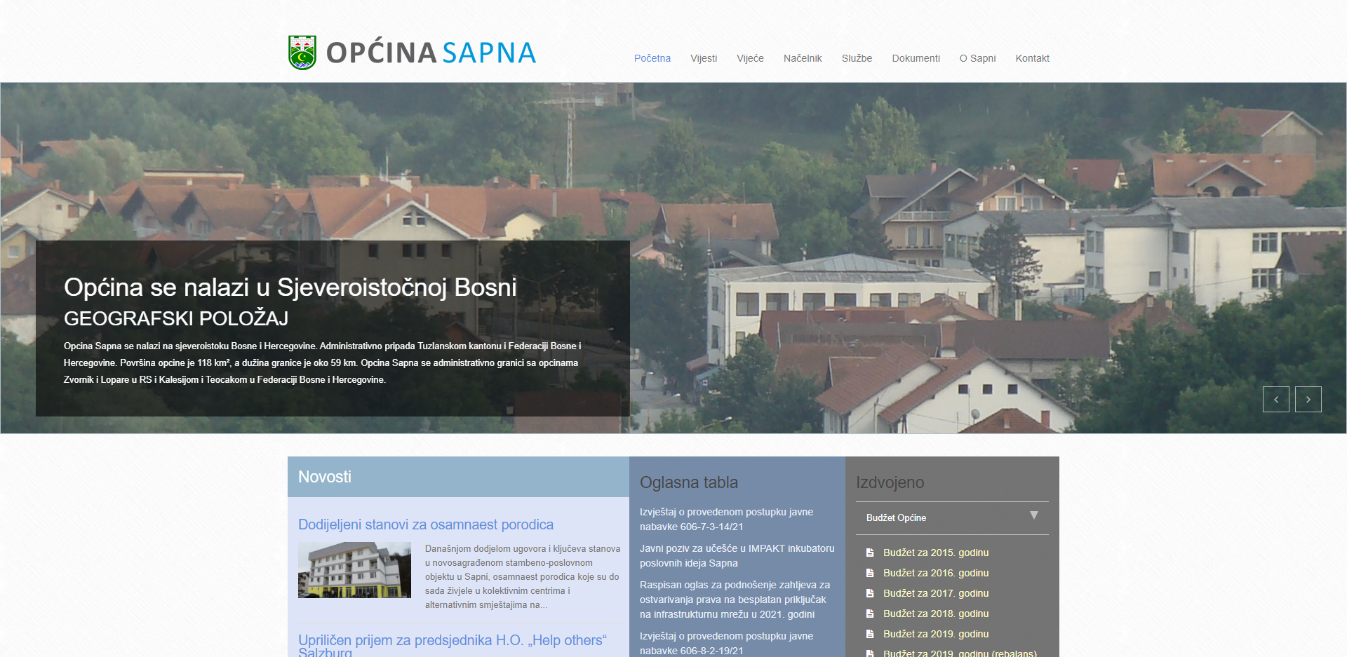 Općina Sapna